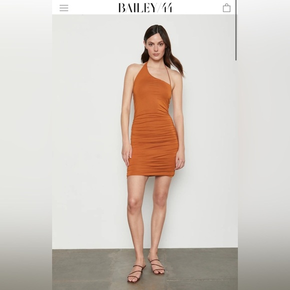 Revolve Abigail Mini Dress in Inspiring Cortado by Bailey 44 🥭 - Picture 1 of 7